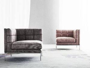 LIPS - Sectional fabric armchair - Armchair by ERBA ITALIA