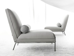 NOMADE - Fabric easy chair - Armchair by ERBA ITALIA