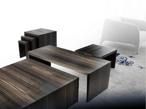 PENSAMI - Low wooden coffee table - Coffee table by ERBA ITALIA