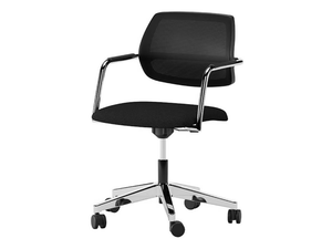 ALEGRIA - Height-adjustable fabric office chair with castors - Chair by Ersa