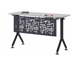GAVINA - Modular folding laminate school desk with metal frame - Desk by Ersa