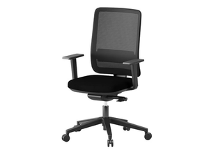 HIERA - Swivel height-adjustable office chair with 5-Spoke base - Chair by Ersa