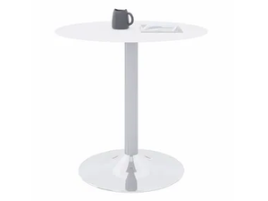 ILO - Round glass high table - Table by Ersa