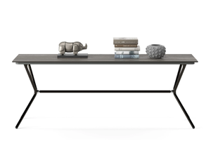 KILIG - Rectangular wooden console table - Console by Ersa