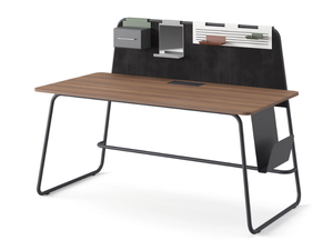 PAIPU - Rectangular wooden writing desk - Desk by Ersa