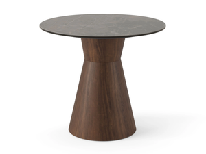 TEAR - Round glass coffee table - Coffee table by Ersa
