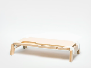 LIFTY - Table-top birch Laptop and CPU support - Table by Esposit