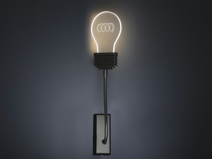 CARA VECCHIA LAMPADINA - LED adjustable wall light - Wall lamp by Essenzialed