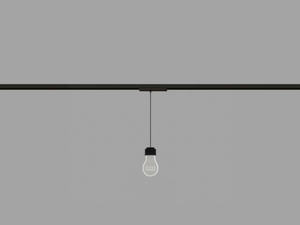 CARA VECCHIA LAMPADINA TRACK - LED aluminium track-Light - Ceiling lamp by Essenzialed
