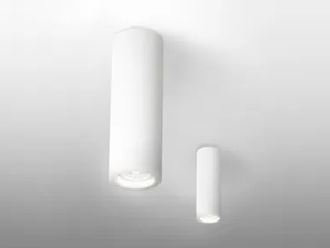 ROLLER - LED plaster ceiling lamp - Ceiling lamp by Essenzialed