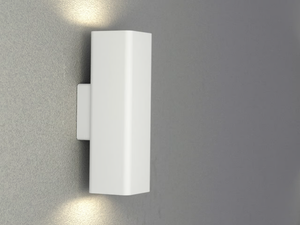 SQUADRO - LED plaster wall lamp - Wall lamp by Essenzialed