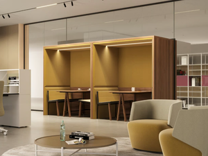 BRIEFING INTERWALL MEETING - Wooden meeting pod - Booth by ESTEL GROUP