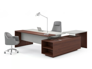 CAMPIELLO - Leather executive desk - Desk by ESTEL GROUP