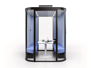 COLLABORATIVE ROOM - Acoustic fabric office booth - Booth by ESTEL GROUP