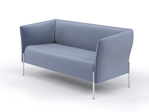 DOLLY - 2 seater leather sofa - Sofa by ESTEL GROUP