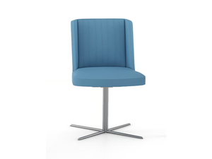EMBRASSE MOI - Upholstered with 4-spoke base fabric chair - Chair by ESTEL GROUP