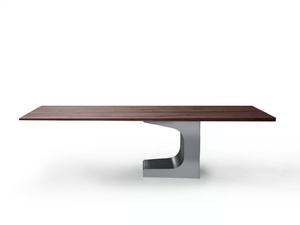 NIEMEYER - Solid wood executive desk - Desk by ESTEL GROUP