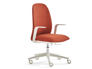 NOW - Height-adjustable upholstered fabric office chair - Chair by ESTEL GROUP