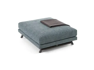 SANMARINO - Upholstered square fabric pouf - Pouf by ESTEL GROUP