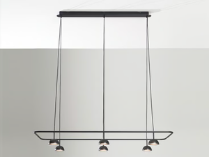CUPOLINA - LED adjustable metal chandelier - Ceiling lamp by Estiluz