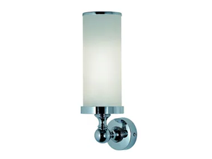LAYLA - LED satin glass wall lamp - Wall lamp by Estro