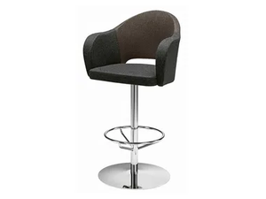 AGATHA 383 - Swivel upholstered stool with armrests - Stool by Et al.