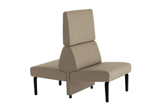 AMBIT 1046 - Fabric bench seating with back - Bench by Et al.