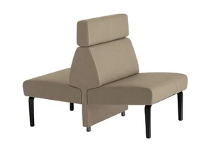 AMBIT 1047 - Fabric bench seating with back - Bench by Et al.
