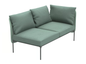 BLOOM 1209 DX/SX - Modular 2 seater fabric sofa - Sofa by Et al.
