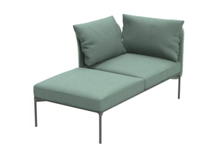 BLOOM 1211 DX/SX - Upholstered fabric day bed - Sofa by Et al.