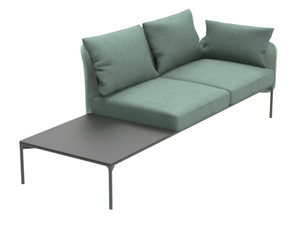 BLOOM 1232 DX/SX - Modular 2 seater fabric sofa - Sofa by Et al.