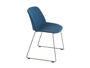 CLASSY 1083M - Sled base fabric chair - Chair by Et al.