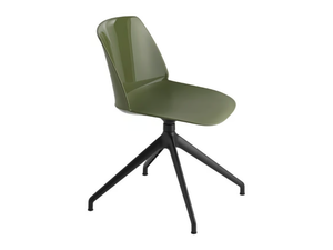 CLASSY 1086 - Swivel trestle-based polypropylene chair - Chair by Et al.