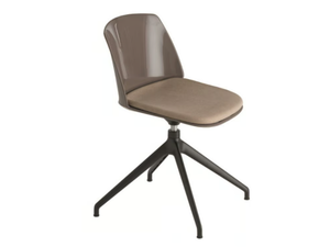 CLASSY 1086N - Swivel trestle-based polypropylene chair - Chair by Et al.