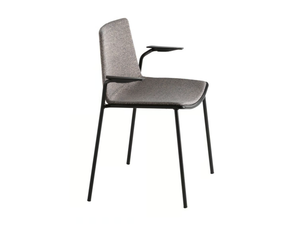 CUBA 621 - Fabric chair with armrests - Chair by Et al.