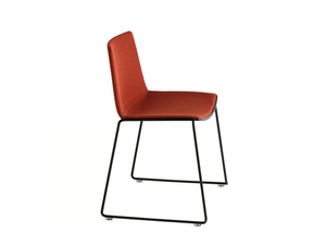 CUBA 622M - Sled base fabric chair - Chair by Et al.