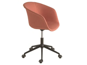 DUNK 1194M - Swivel fabric chair with armrests - Chair by Et al.
