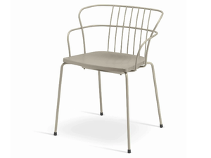 FLINT 535-A - Garden chair with armrests - Chair by Et al.