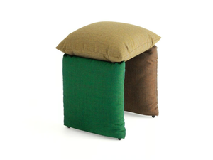 PILLOW 219 - Upholstered fabric stool - Stool by Et al.