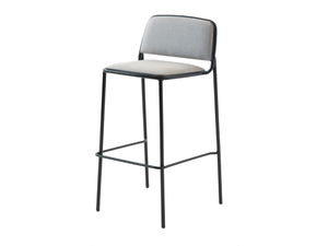 RING 672 - Upholstered fabric counter stool - Stool by Et al.