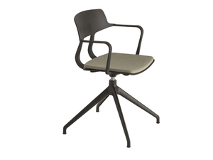 SNAP 1109N - Swivel polypropylene chair with integrated cushion - Accessories by Et al.