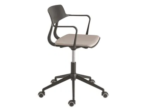 SNAP 1111N - Swivel aluminium office chair with armrests with 5-Spoke base - Office Chair by Et al.