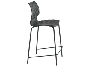 UNI 378B - Polypropylene stool with back - Stool by Et al.
