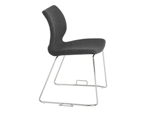 UNI 552M-G - Sled base upholstered training chair - Chair by Et al.