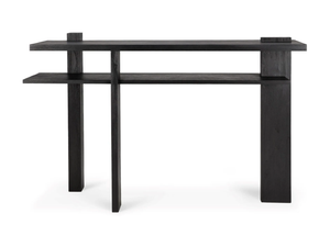 ABSTRACT - Rectangular teak console table - Console by Ethnicraft