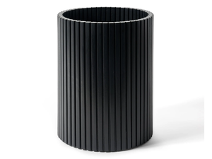 BLACK ROLLER MAX - Wooden waste paper bin - Accessories by Ethnicraft