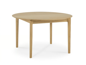 BOK - Extending round oak dining table - Table by Ethnicraft