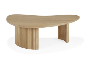 BOOMERANG TAVOLINI - Low oak coffee table - Coffee table by Ethnicraft