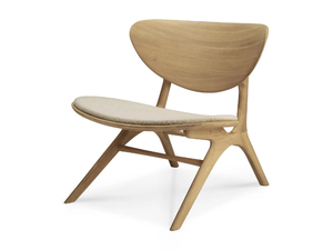 EYE LOUNGE - Oak easy chair - Armchair by Ethnicraft
