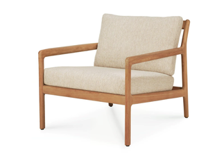 JACK - Fabric garden armchair with armrests - Armchair by Ethnicraft